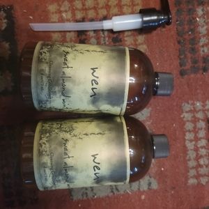Wen sweet Almond cleansing conditioner 2 bottles 16oz each